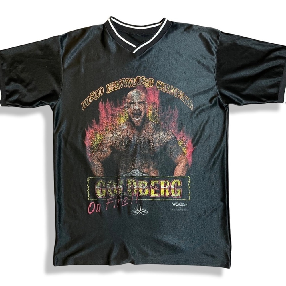 Vintage 90s Goldberg WCW Jersey